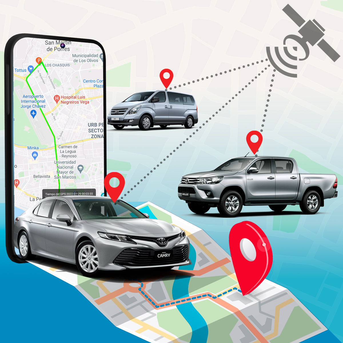 Rastreador GPS 4G LTE