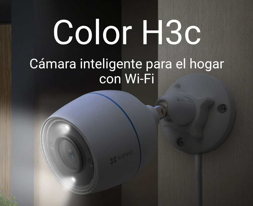 Cámara de Vigilancia IP Ezviz H3C Color Full HD Wifi
